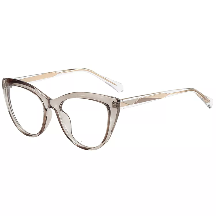 Geometric Pattern colored Core Wire Temple Frames