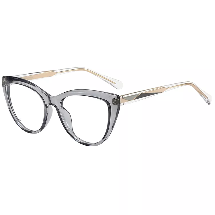 Geometric Pattern colored Core Wire Temple Frames