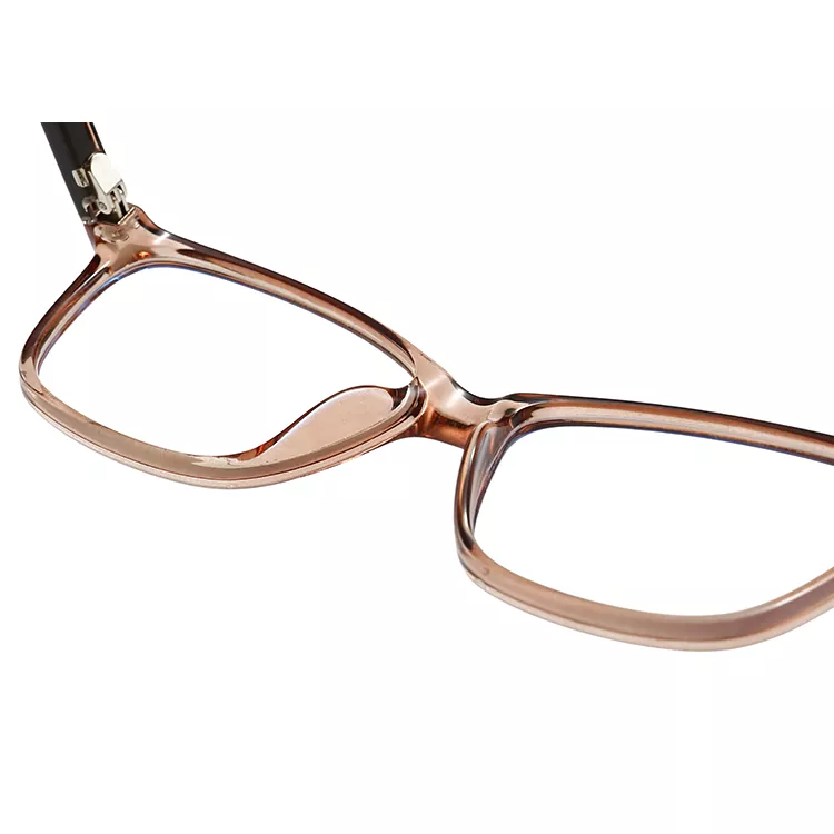 TR90 Chic Square Metal Accessories Optical Frames