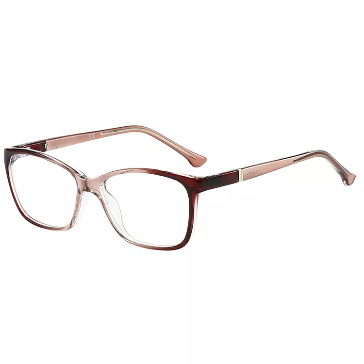 TR90 Chic Square Metal Tilbehør Optiske rammer
